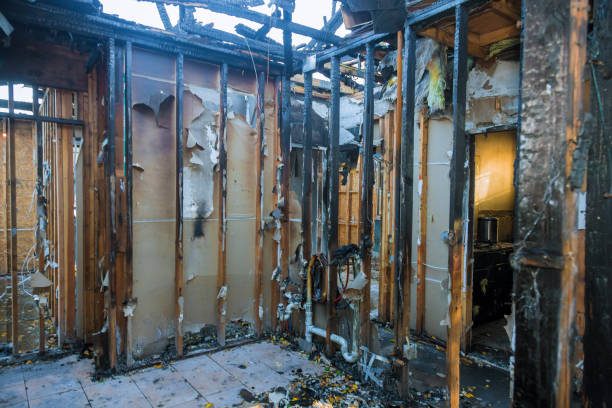 Professional Fire Damage Removal technician working in Stuart, FL
